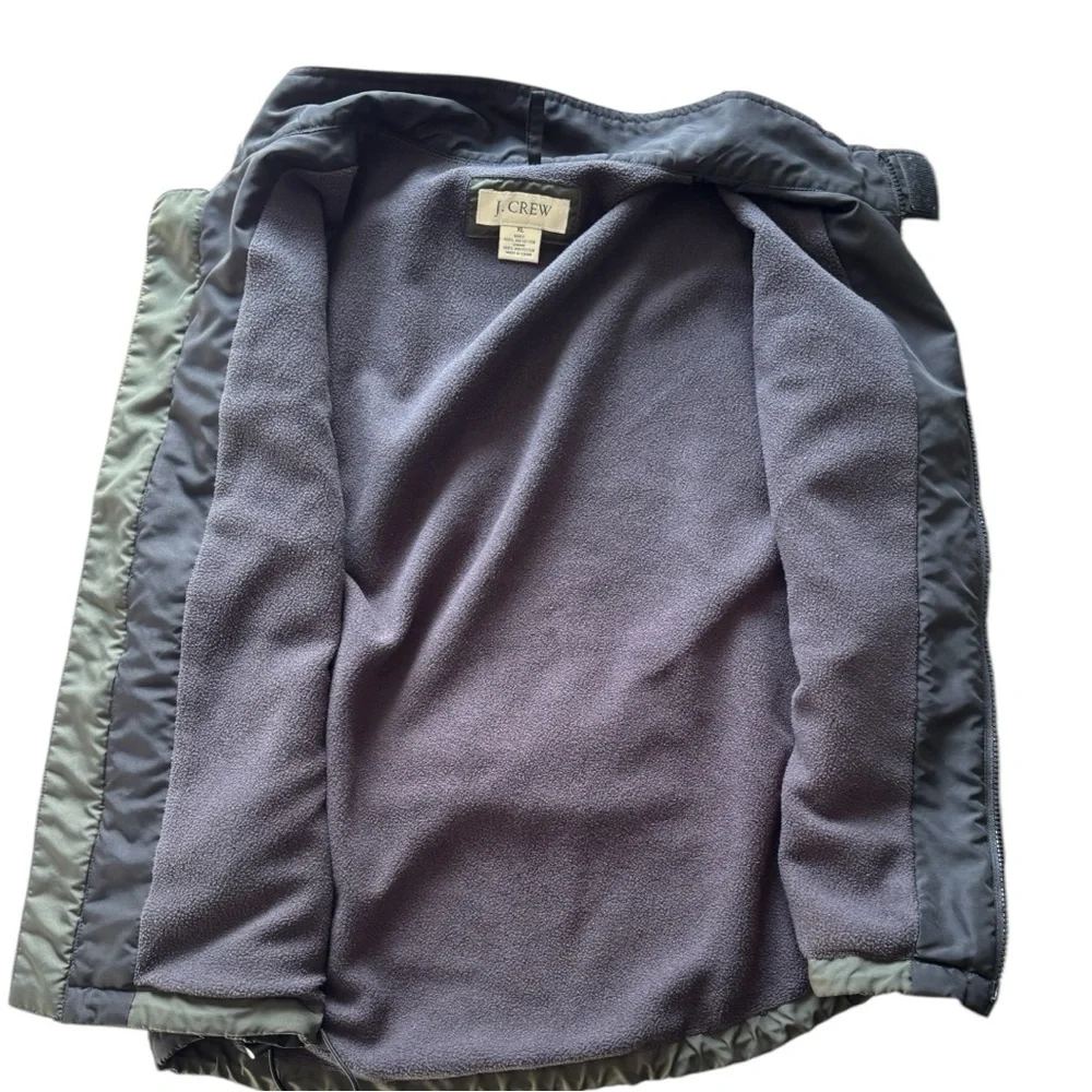 J. crew mens 5 pocket windbreaker vest thinly insulated jacket | XL